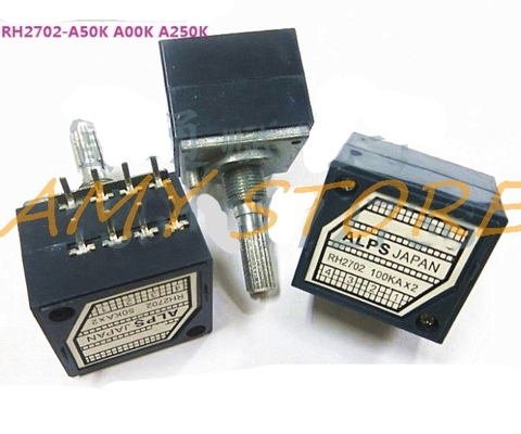 Resistor de Chip de precisión de 27 tipos, 8 pines, entusiasta de los pasos, Japón ALPS RH2702 50KA100KA250KA, doble volumen, potenciómetro knul, 1 ud. ► Foto 1/6