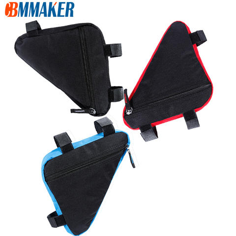 Cbmmaker-bolsas triangulares para bicicleta de montaña, bolsa para marco de tubo frontal, a prueba de agua ► Foto 1/6