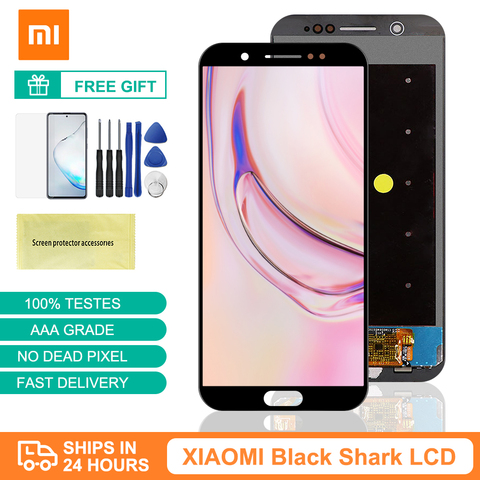 AMOLED para Xiaomi tiburón negro LCD pantalla táctil digitalizador Asamblea reemplazo para Xiaomi negro tiburón 1 SKR-H0 SKR-A0 pantalla ► Foto 1/6