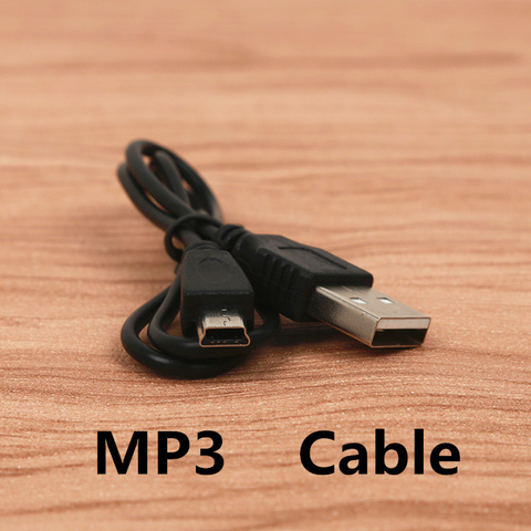 80cm Mini USB cable de carga usb cable cargador de sincronización de datos para MP3 MP4 Canon cámara teléfono móvil Navigator puerto Mini ► Foto 1/6