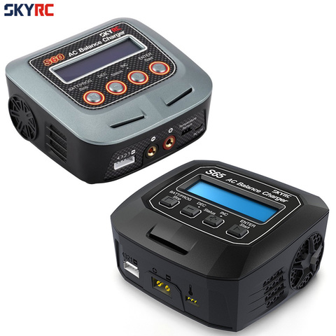 SKYRC-cargador/descargador para coche de 60W 65W 100-240V AC Balance, para 2-4S LiPo LiHV LiFe Lilon NiCd NiMh PB Dron o de control remoto Bat ► Foto 1/6