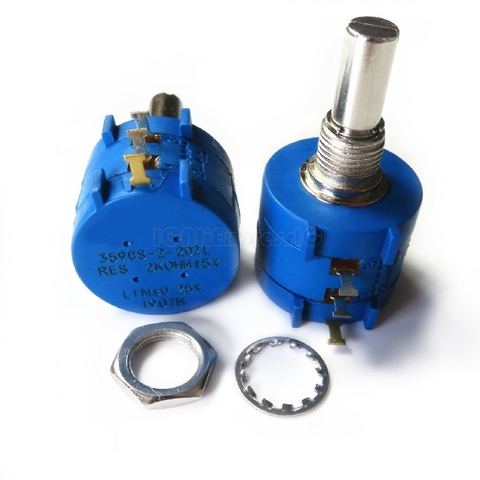 1 unids/lote 3590 S 1 K 2 K 5 K 10 K 20 K 50 K 100 K ohm de precisión potenciómetro ajustable tipo 3590, 102, 103, 502, 103, 203, 503, 104 ► Foto 1/5