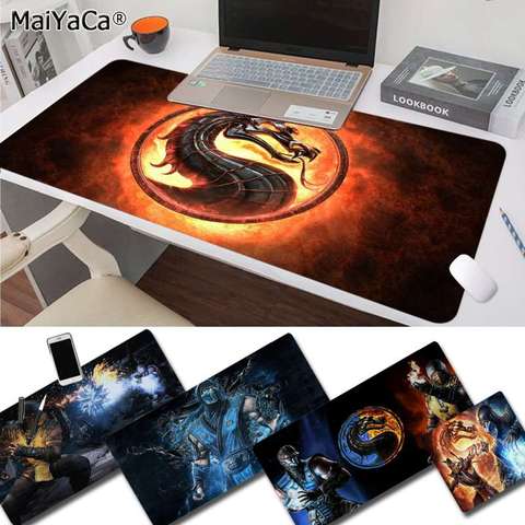 MaiYaCa-alfombrilla de caucho para ratón y PC, nuevo diseño de juego con diseño de Mortal Kombat, bricolaje, alfombrilla de ratón Gaming de ordenador ► Foto 1/6