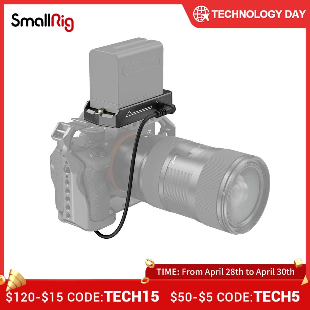 SmallRig-Adaptador de batería de NP-F, placa Lite con batería simulada de NP-FZ100, 3095 ► Foto 1/6