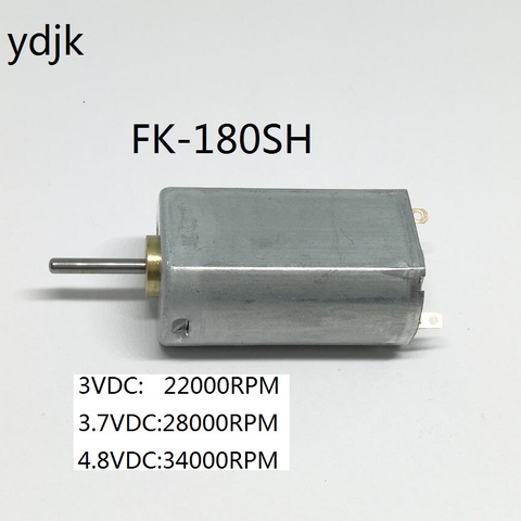 1 unids/lote Micro Motor FK-180SH DC3V-4.8V motor 180 34000RPM para máquina de afeitar eléctrica cepillo FK-180 ► Foto 1/1
