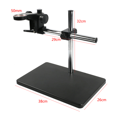 Soporte de mesa de gran tamaño, brazo de Metal ajustable multieje para cámara de microscopio de laboratorio ► Foto 1/5