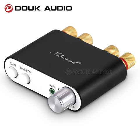 Douk Audio NS-10G Mini Bluetooth 5,0 TPA3116 amplificador de potencia Digital estéreo HiFi Audio Amp tarjeta de sonido USB 50W * 2 ► Foto 1/6