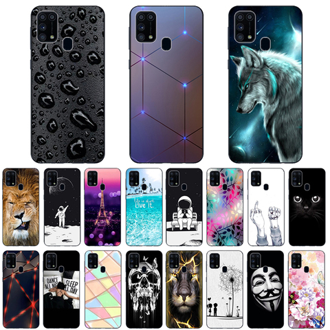 Funda trasera de protección completa para Samsung Galaxy, M31, M315F, 6,4 pulgadas, antigolpes, de silicona TPU, para Galaxy M31s, M31S ► Foto 1/6