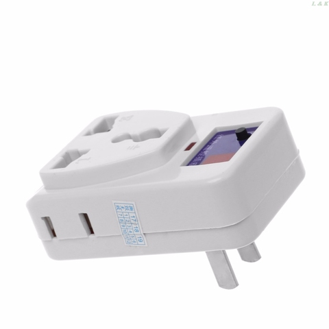 AC potencia de ahorro de energía infrarrojo IR Control remoto inalámbrico salida interruptor Socket M12 dropship ► Foto 1/6