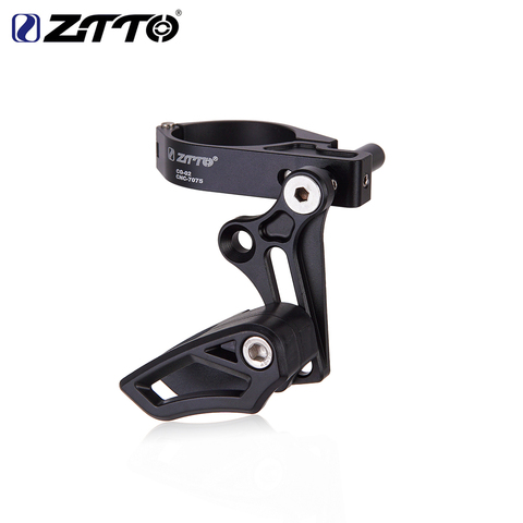 ZTTO CG02 MTB guía para cadena de bicicleta gota Catcher 31,8 34,9 montaje de abrazadera ajustable de montaña bicicleta de grava de un solo disco 1X sistema ► Foto 1/6