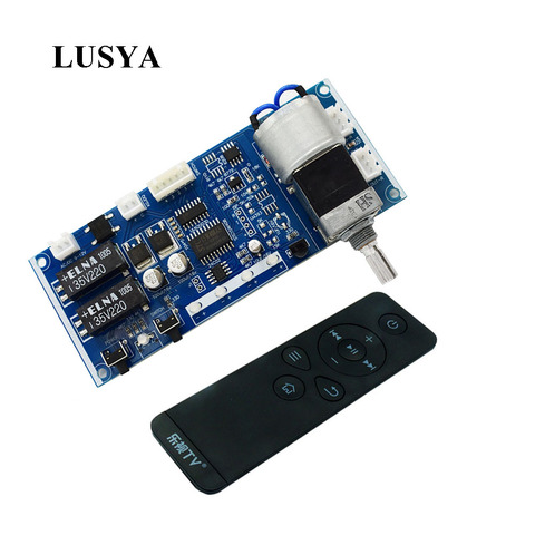 Lusya-Placa de Control de volumen de preamplificador remoto, Selector de señal de entrada de Audio de 4 vías, tablero de conmutación T1188 ► Foto 1/6