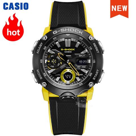 Casio-Reloj de G-SHOCK para hombre, conjunto de lujo, Correa pequeña intercambiable, Protección de fibra de carbono, deportivo, GA20001A9 ► Foto 1/5