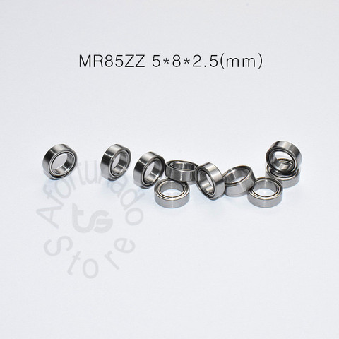 MR85ZZ rodamiento 5*8*2.5 (mm) ABEC-5 mini cojinete miniatura sellado metal MR85 MR85ZZ rodamiento profundo del surco del acero del cromo ► Foto 1/6