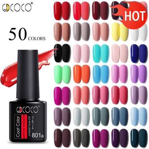 GDCOCO, capa superior de Gel Base soak off, esmalte de Gel mate superior, laca de Gel para uñas de 8 ml, manicura al por mayor, uñas con Gel de larga duración ► Foto 1/6