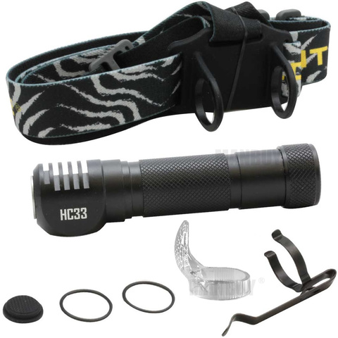 NITECORE-linterna de cabeza HC33 con difusor, Luz LED HD CREE XHP35, 1800LM, color blanco frío, impermeable, para viaje de acampada, Envío Gratis ► Foto 1/6