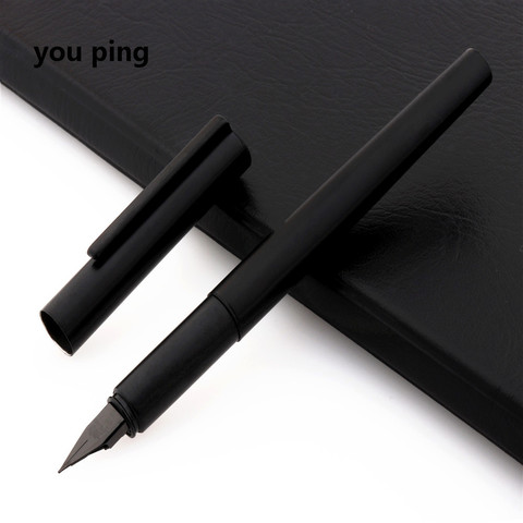 Jinhao-pluma estilográfica de negocios, suministros de papelería para estudiantes, escuela, caligrafía, tinta, 35 colores negros, calidad de lujo ► Foto 1/6