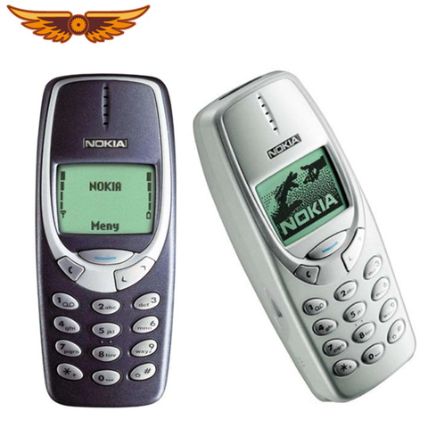 3310 Original desbloqueado Nokia 3310 barato 2G GSM apoyo ruso y árabe renovado teclado del teléfono celular envío gratis ► Foto 1/6