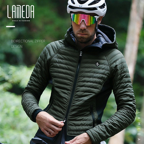 Lambda-Chaqueta de ciclismo a prueba de viento para hombre, cortavientos de algodón para bicicleta de montaña y carretera ► Foto 1/5