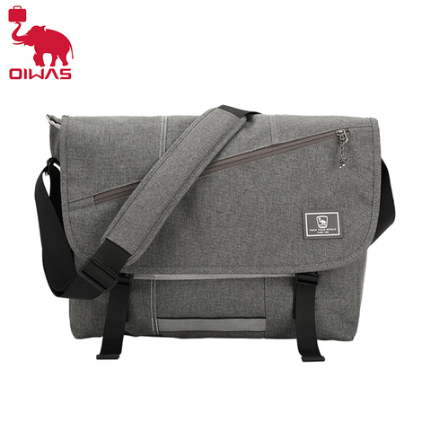 OIWAS-bandolera informal para hombre, bolso de hombro ligero para ordenador portátil de 14 pulgadas, cruzado, para viaje, novedad de 2022 ► Foto 1/6