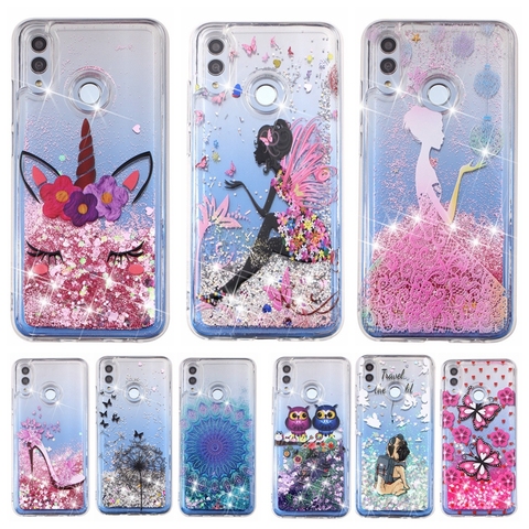 Funda líquida para Huawei P Smart 2022, carcasa con purpurina dinámica, cubierta de teléfono de TPU suave, para Coque, Huawei P Smart 2022, PSmart 2022 ► Foto 1/6