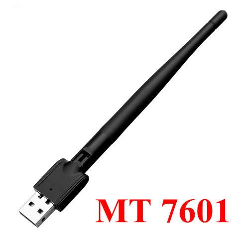 Adaptador de antena inalámbrica Freesat MT-7601, tarjeta de red LAN para decodificador, USB, Wi-fi, Adpater, adaptador WiFi USB ► Foto 1/6