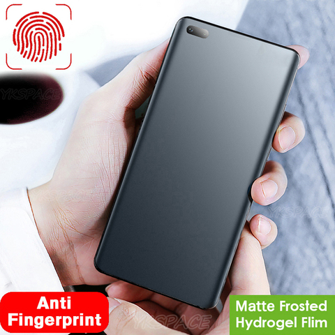 Película de hidrogel mate 3D para OPPO Realme 6 7 Pro 6pro X50 Pro C1 C3, Protector de pantalla de TPU blando esmerilado, antihuellas ► Foto 1/6