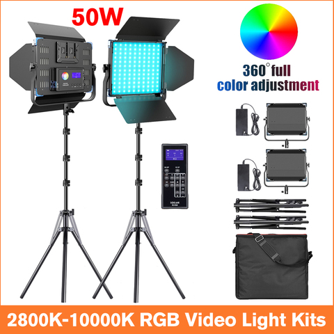 Sokani X50 RGB luz Led para vídeo iluminación 2800K-10000K estudio fotográfico/luces LED/Led Panel de luz/luz de fotos/fotografía ► Foto 1/6