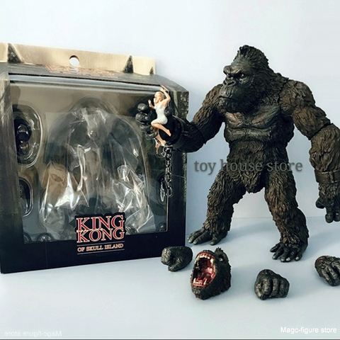 FIGURA DE ACCIÓN DE Kingkong, juguete de modelo de colección, regalo de 18cm y 7 pulgadas ► Foto 1/1