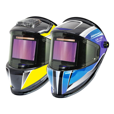 Casco de soldadura 3 vista lateral DIN 5-9/9-13 óptica nominal 1111 4 sensores de Color verdadero EN379 ANSI CSA Máscara de Soldadura de Auto-oscurecimiento ► Foto 1/6