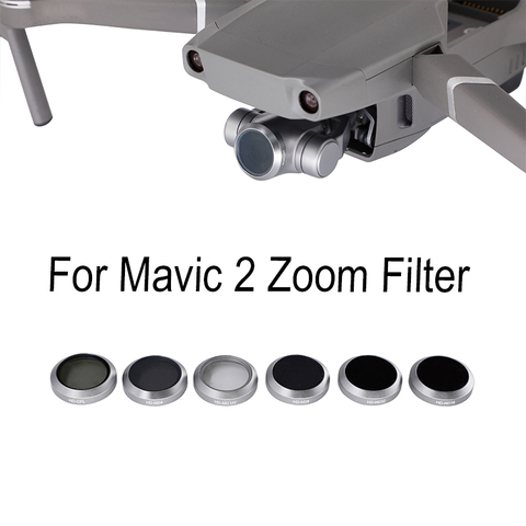 Filtros de drones para DJI Mavic 2 ZooM UV CPL ND4 ND8 ND16 ND32, cardán, filtro de lente de cámara, accesorios de filtros ► Foto 1/6