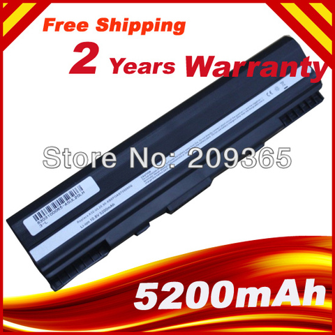 Batería del ordenador portátil para 90-NX62B2000Y 9COAAS031219 A31-UL20 A32-UL20 Eee PC 1201 1201HA 1201N 1201T UL20A UL20FT ► Foto 1/1