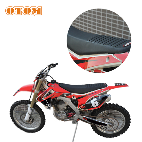 OTOM-funda para asiento de motocicleta, funda suave impermeable para HONDA YAMAHA SUZUKI KAWASAKI KTM Dirt Bike Off Road Motocross ► Foto 1/6