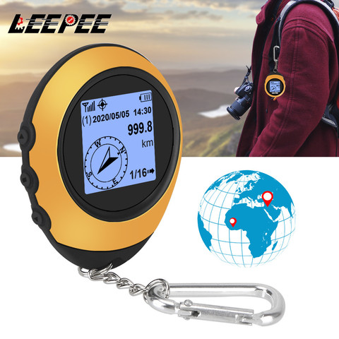 Mini GPS de navegación, satélite GPS posicionador de seguimiento de grabadora de localizador dispositivo para deporte al aire libre de senderismo ► Foto 1/6