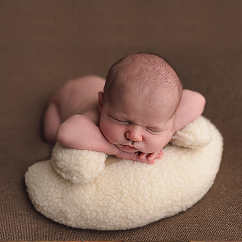 Atrezos para fotografía de bebés recién nacidos, cesta de almohada para pose, relleno de foto, cojín, manta, telones de fondo, estudio fotográfico ► Foto 1/6