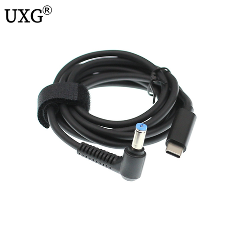 DC USB tipo C a 5,5x1,7*3,0*1,0mm macho convertidor USB C de Cable de carga de Cable para Acer Aspire V 19V adaptador de corriente para portátil ► Foto 1/4