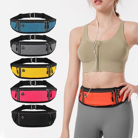 Bolsa deportiva para correr, cinturón para correr, riñonera para hombres y mujeres, fundas para teléfono, riñonera para correr, para deportes al aire libre ► Foto 1/6