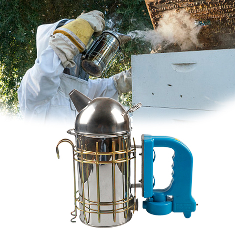 Máquina ahumadora eléctrica para abejas, bomba de humo de abejas, producto de apicultor eléctrico, cúpula europea, productos de productos, herramientas para Apicultor ► Foto 1/6