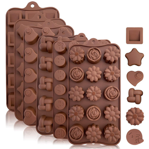 SILIKOLOVE-moldes de Chocolate 3D, molde para dulces o Chocolate de Navidad ► Foto 1/6