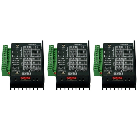 ABSF 3 uds 42/57/86 Tb6600 controlador de Motor paso a paso 32 segmentos versión mejorada 4.0A 42Vdc para Router Cnc ► Foto 1/6