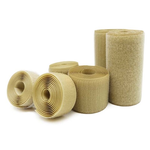 Velcros-Cinta adhesiva de 10CM de ancho para costura con cinta de sujeción, cinta adhesiva para velcro, color caqui ► Foto 1/6