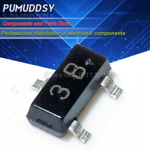 100 piezas BC856B 3B SOT23 BC856 SMD SOT-23 transistor nuevo IC ► Foto 1/1