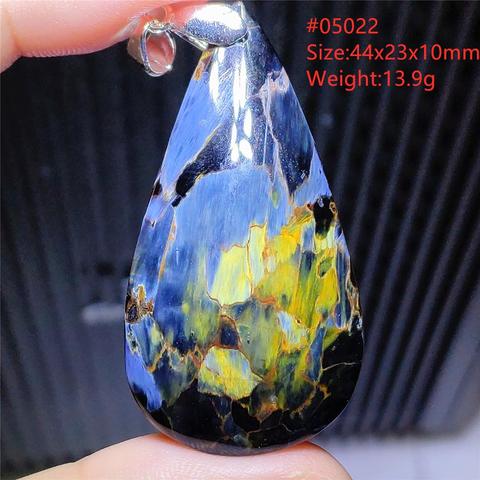 Colgante de Pietersite Chatoyant para hombre y mujer, piedra preciosa curativa de cristal Natural, el mejor regalo, de Albania, AAAAA ► Foto 1/5