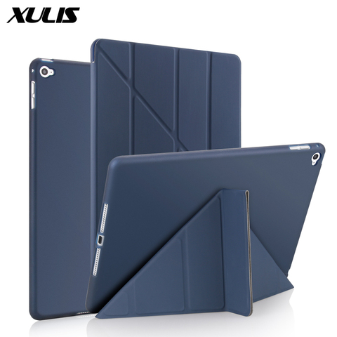 Funda de cuero PU para ipad Air 1 2, cubierta inteligente para ipad 2022 9,7, cubierta magnética para ipad 5 6 6ª generación, A1893 A1823 ► Foto 1/6