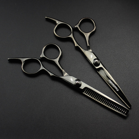 Tijeras profesionales de 6 pulgadas para cortar el pelo, Barbero, tijeras, herramientas de peluquería ► Foto 1/6