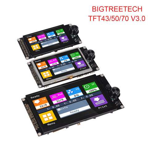 BIGTREETECH BTT TFT43 TFT50 TFT70 V3.0 táctil pantalla con Wifi inalámbrico inteligente controlador de pantalla 3d piezas de la impresora para SKR V1.4 Turbo ► Foto 1/6