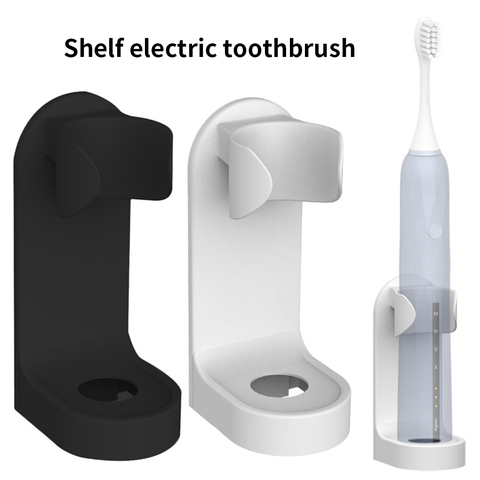 Caliente Sale1PC soporte para cepillo de diente Rack organizador cepillo de dientes eléctrico montado en la pared del ahorro de espacio accesorios de baño ► Foto 1/6