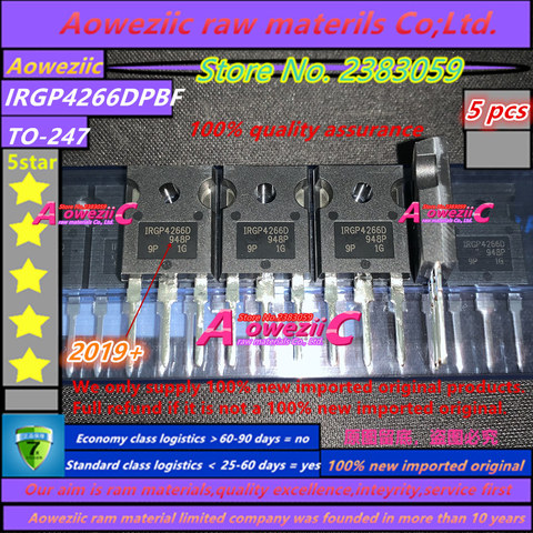 Aoweziic 2022 + 100% nuevo original importado IRGP4266DPBF IRGP4266D IGBT de efecto de campo transistor 650V 140A 455W ► Foto 1/3