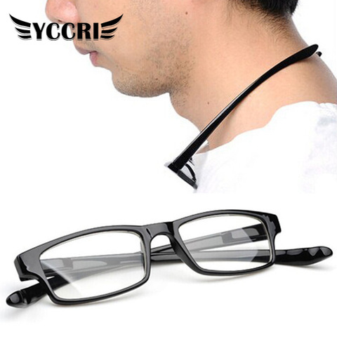 Gafas de lectura ultraligeras para hombre y mujer, anteojos de lectura con cuello Halter, cómodos, elásticos, antifatiga, para presbicia, Unisex ► Foto 1/6