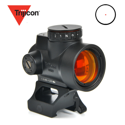 MRO Vista de punto rojo alcance vista holográfico Riflescope miras de caza iluminado francotirador equipo para Rifle ► Foto 1/1