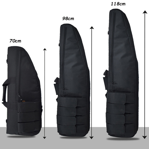 Funda de Rifle de alta resistencia, 70cm/98cm/118cm, bolso de hombro, bolsa táctica para juego de guerra, militar, Molle, accesorios de caza ► Foto 1/6